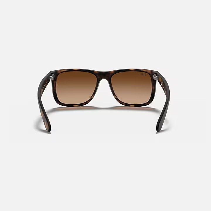 Ray Ban Justin Sunglasses - Rubber Light Havana Frame, UV Protection, Polarized Lenses for Men & Women | Perfect for Driving, Beach, and Outdoor Activities