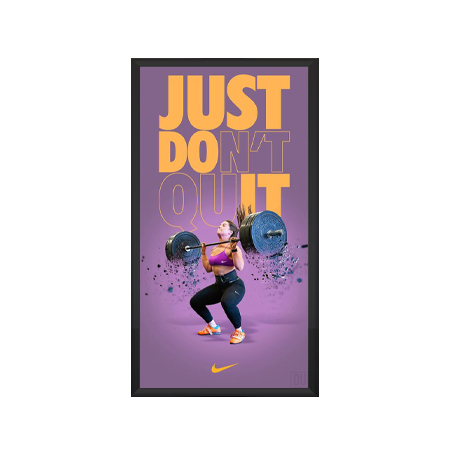 Extra Deep 12x24 Poster Snap Frame - 1 5/8