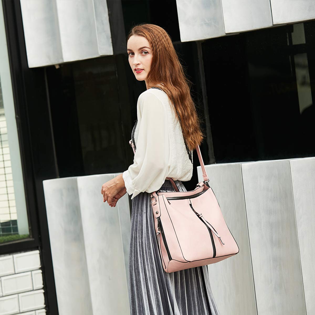 Stylish Women's Fashion Handbag Set - Tote, Shoulder Bag, Wallet & Satchel Purse for Work, Travel & Daily Use