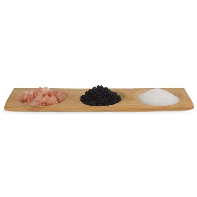 Premium Bamboo Trio Dish Set - 7 Inch Eco-Friendly Serving Plates for Appetizers, Sushi, and Desserts - Perfect for Parties, Picnics, and Home Dining