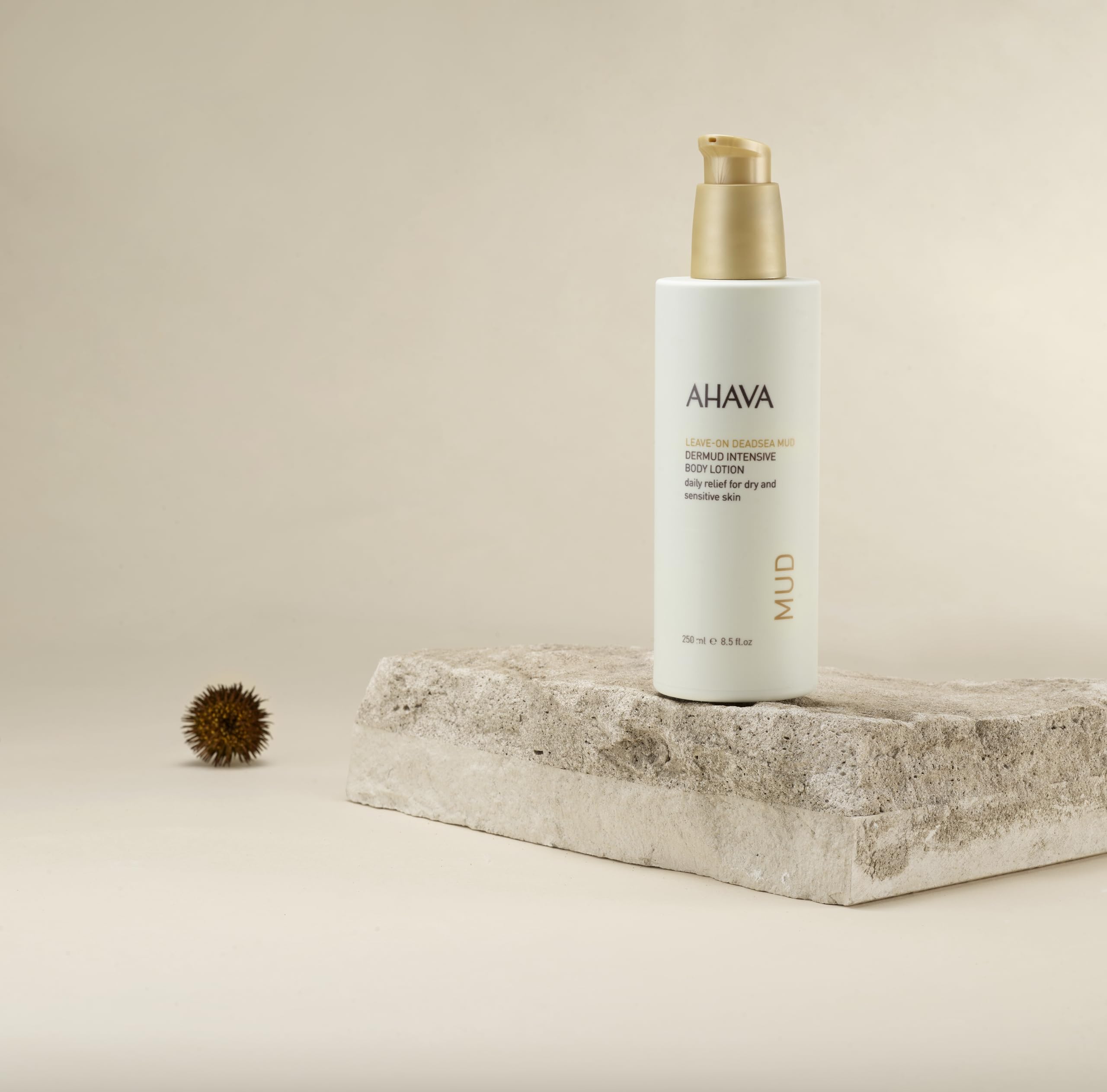 Ahava Dermud Intensive Body Lotion 250ml - Ultra Hydrating Moisturizer for Dry Skin | Dermatologist Recommended | Perfect for Daily Use & After Shower Care