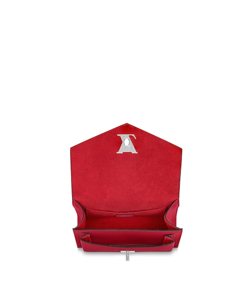 LV MyLockMe BB Rubis Crossbody Bag - Luxury Leather Handbag for Women, Perfect for Daily Use, Travel & Evening Events