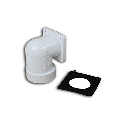 Canplas-Hayden Vacuum Fitting 90° Flanged Ell Replacement - CV-752005 for Home Cleaning