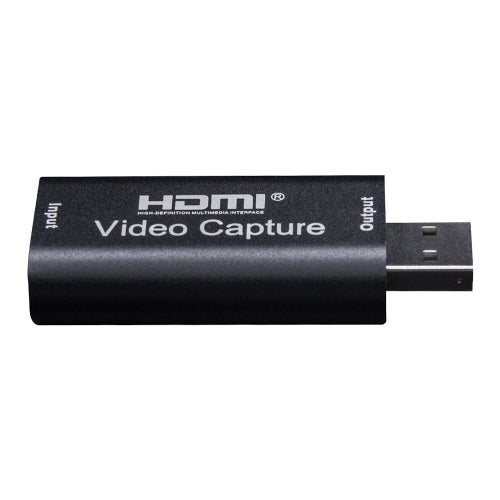 HDMI to USB 2.0 Video Capture Card Adapter - 1080p HD Live Streaming & Recording Device for Gaming, Webinars, Video Conferencing (Plug & Play) - Perfect for Twitch, YouTube, Zoom & Online Classes