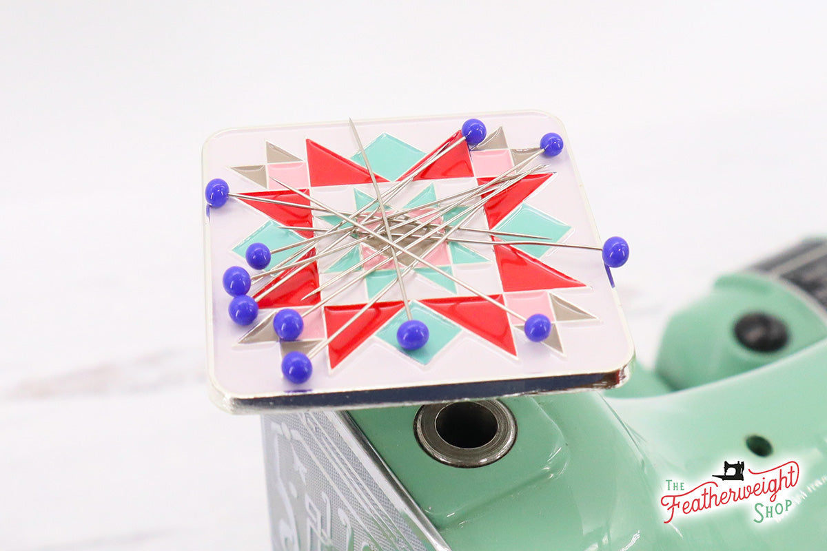Lori Holt Prim Star Needle Minder - Magnetic Needlework Accessory for Quilting, Embroidery & Sewing Projects | Perfect for Crafters & DIY Enthusiasts