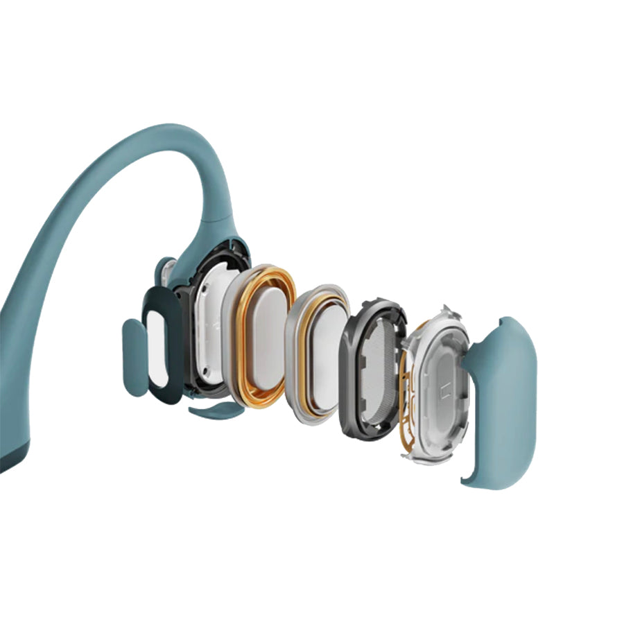 Shokz OpenRun Pro Bone Conduction Headphones - Wireless Bluetooth Sports Headphones for Running, Cycling & Workouts - Sweatproof & Lightweight for Active Lifestyles