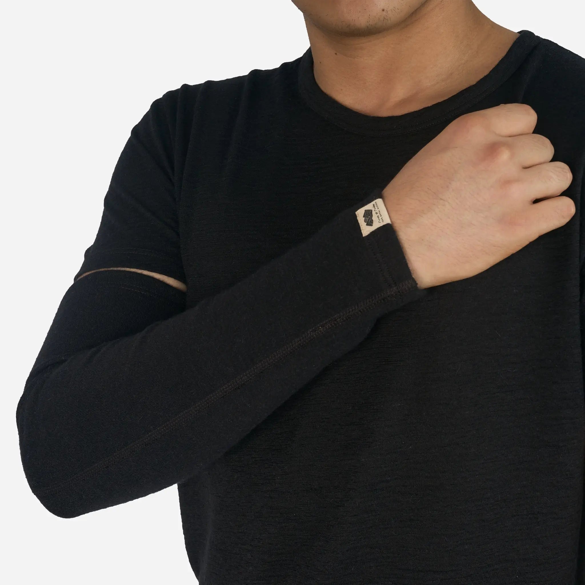 Alpaca Wool Arm Sleeves for Men & Women - 420 Midweight Thermal Compression Sleeves for Outdoor Sports, Running, Cycling & Cold Weather Protection