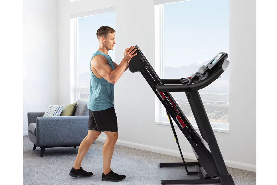 ProForm Trainer 12.0 Treadmill - Foldable Home Gym Equipment for Running & Walking - Perfect for Small Spaces & Home Workouts