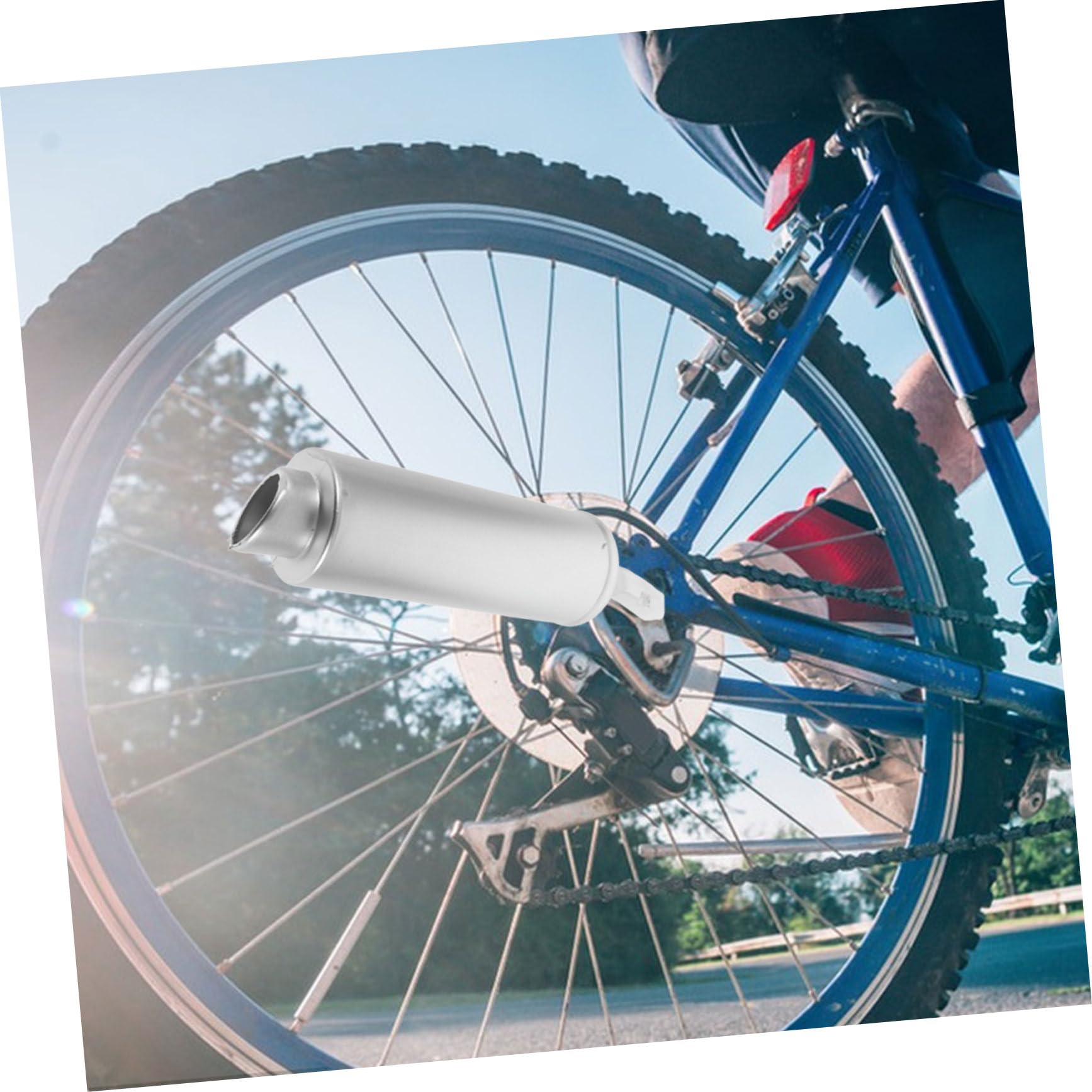 Realistic Motorcycle Sound Bike Exhaust Pipe - Turbo Bike Sound System for Boys & Girls | Durable Plastic Bike Accessory for Kids & Adults | Perfect for Bike Upgrades, Playtime & Outdoor Adventures