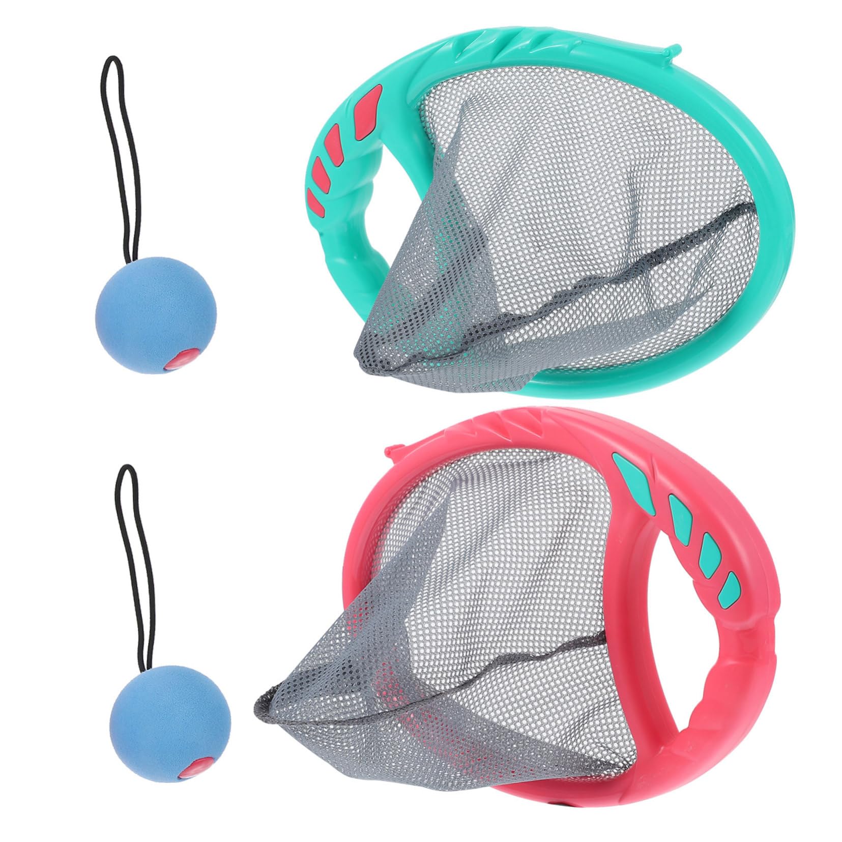 Vaguelly 1 Set Toss Ball Game Set - 4 Paddles & Balls for Kids Outdoor Sports, Beach Games, Birthday Gifts | Fun Backyard, Park, and Beach Activities for Children and Families