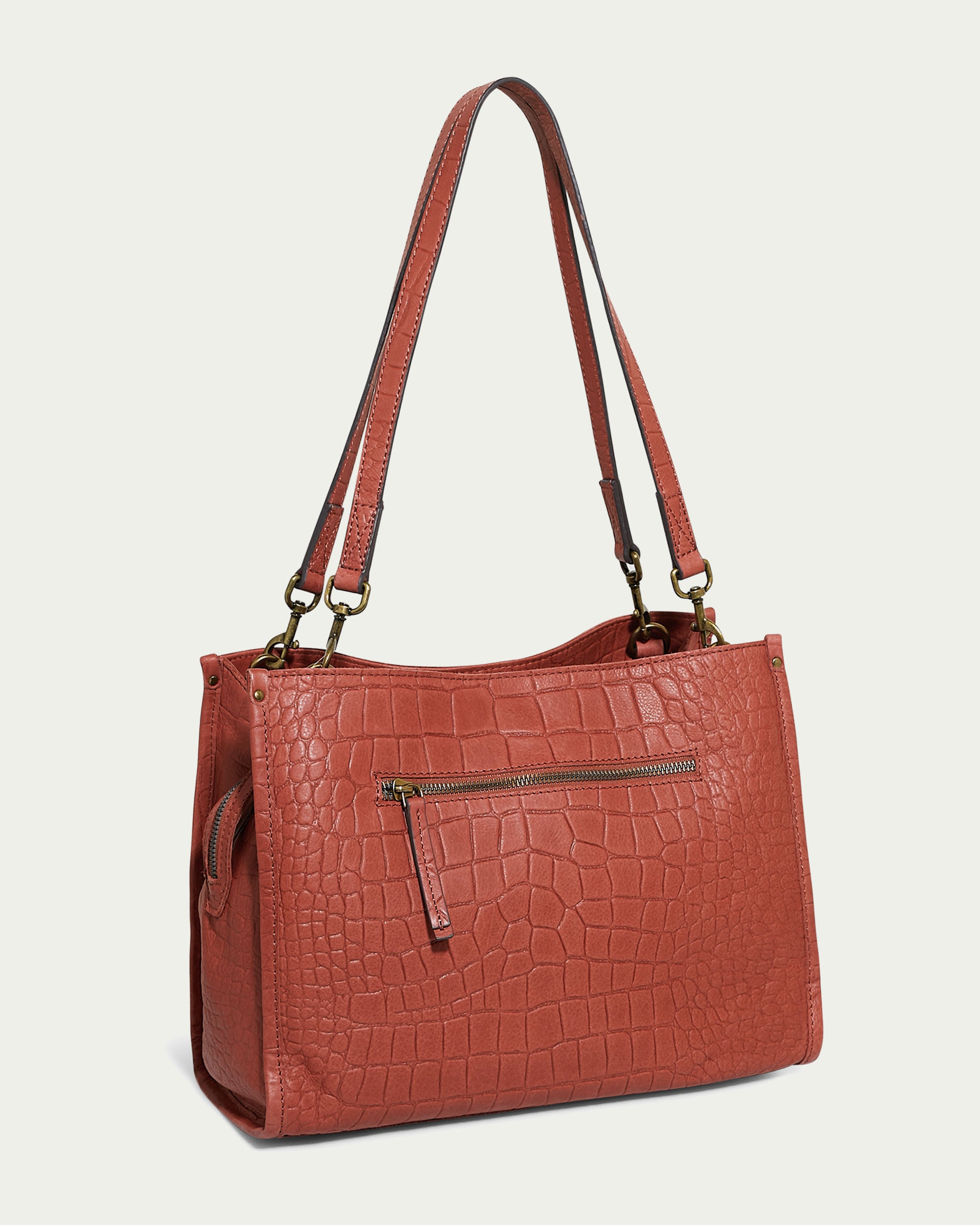 Lenox Triple Entry Satchel - Stylish & Spacious Leather Crossbody Bag for Women | Perfect for Work, Travel & Everyday Use
