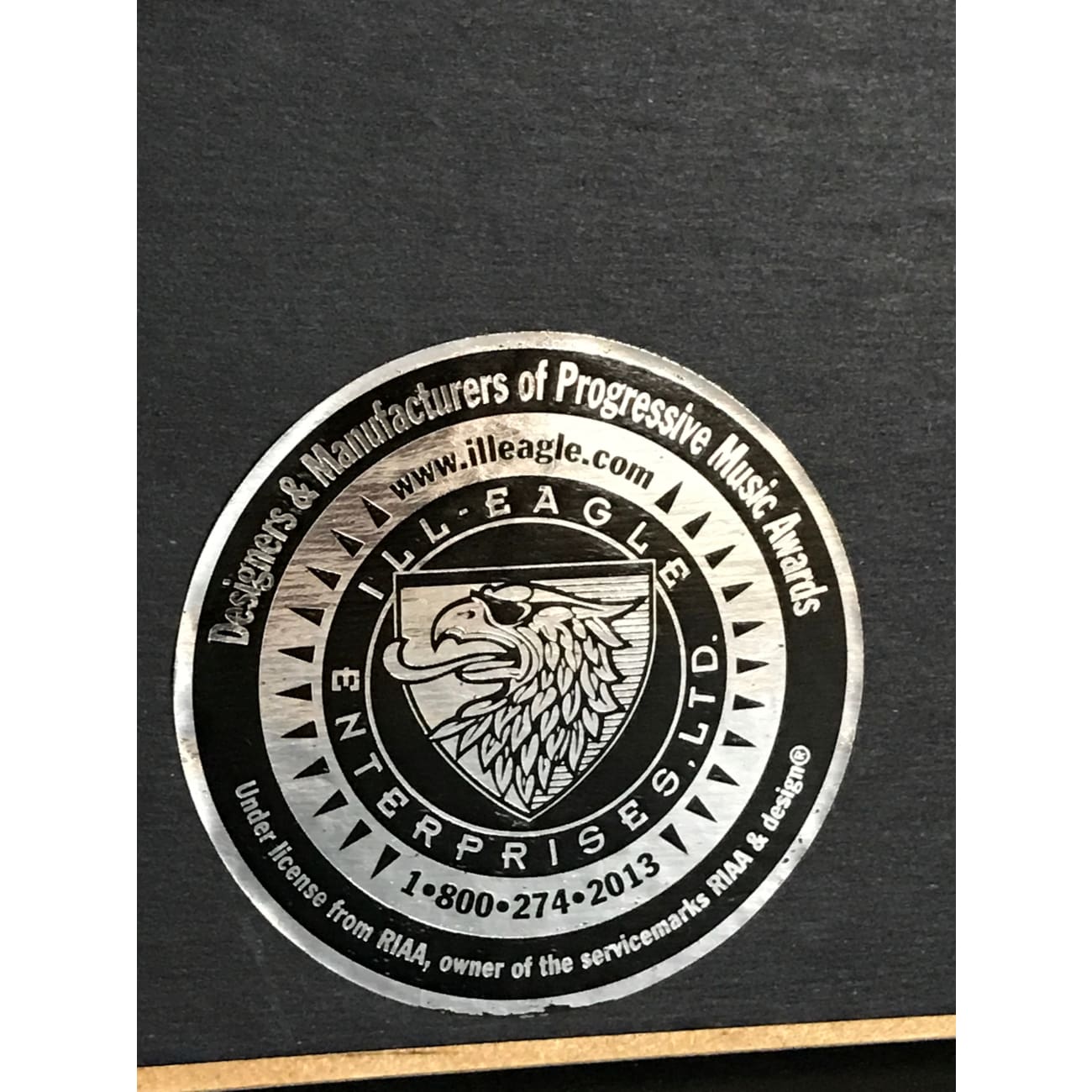 Blaque Debut RIAA Platinum Album Award - Certified Music Achievement for Collectors & Fans - Perfect for Display in Studios, Offices & Music Rooms