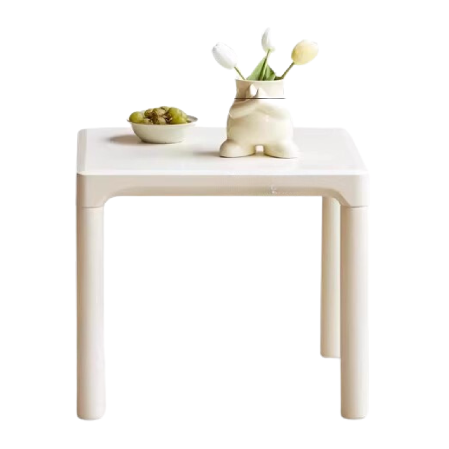 Modern Pine Solid Wood Coffee Table with Storage - Mobile Side Table for Living Room, Bedroom & Office - Rustic Home Decor & Functional Furniture