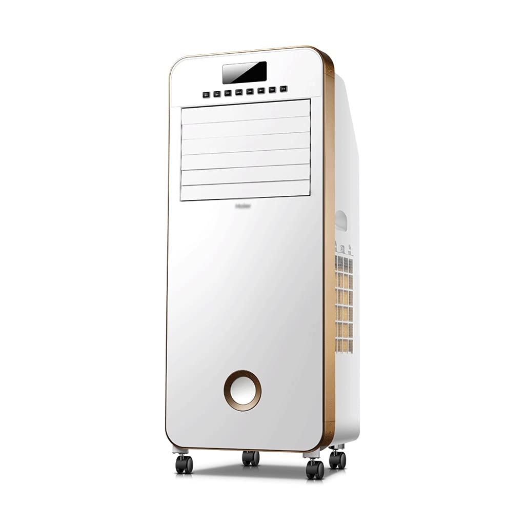 ZAJ Portable Air Conditioner Fan - 3 Speed Modes, Remote Control, Compact Cooling for Home & Office (White, 43x37x106cm) | Perfect for Bedrooms, Living Rooms & Small Spaces
