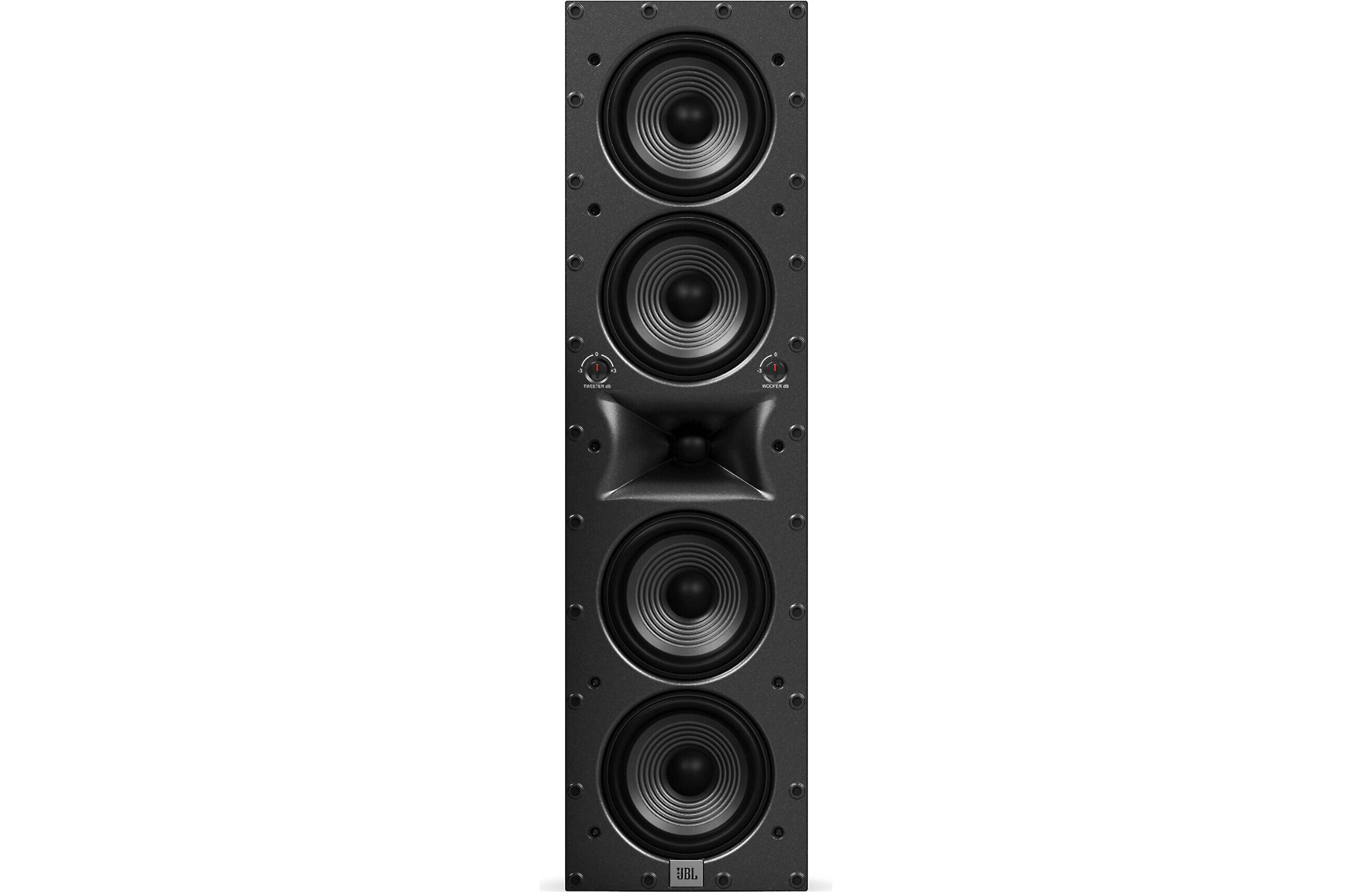 JBL Studio 6 In-Wall Theater Speaker - High Performance Home Audio System for Movies & Music (Open Box, Single Unit) - Perfect for Home Theater & Living Room Surround Sound Setup