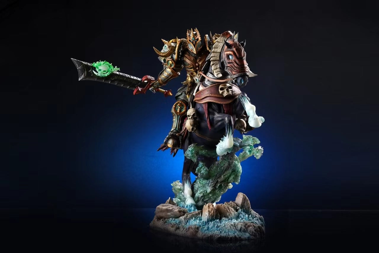 Four Horsemen Studio Death Knight Action Figure - Black Knights Collectible Model for Display & Gaming Enthusiasts | Perfect for Warhammer & Fantasy RPG Scenes