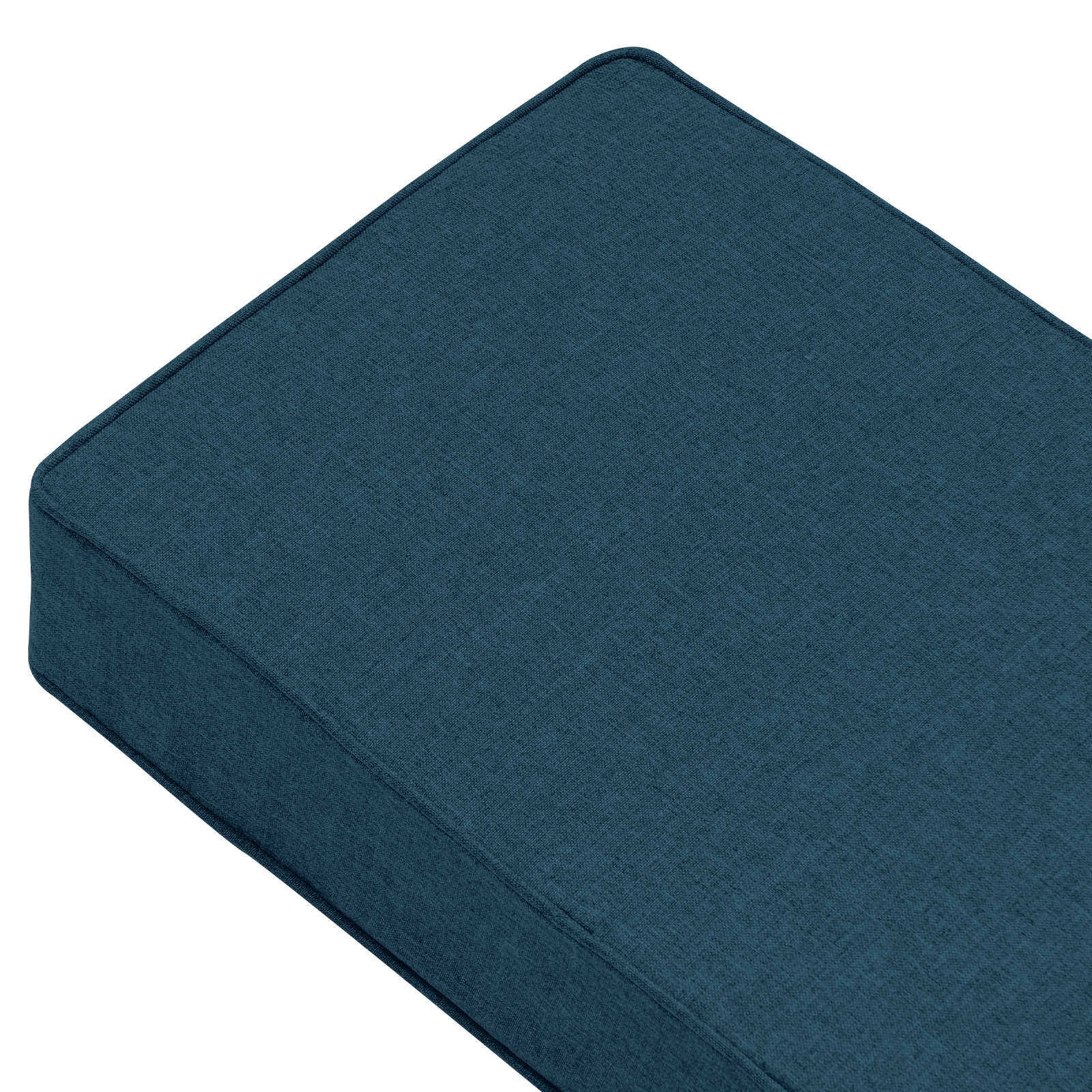 Twylo Custom Bench Cushion - Grey Sofa Cushion & Chair Pads for Patio Furniture - Waterproof Outdoor Seat Cushions for Garden, Deck, Poolside & Porch