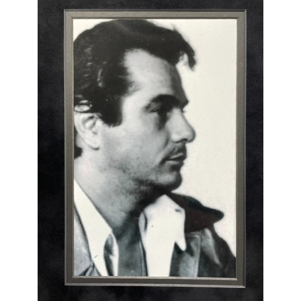 Authentic John Gotti Hand-Signed Prison Letter Framed with PSA/DNA COA - Rare Gambino Mafia Mob Autograph Collectible - Perfect for Mafia Memorabilia Displays & Crime History Enthusiasts