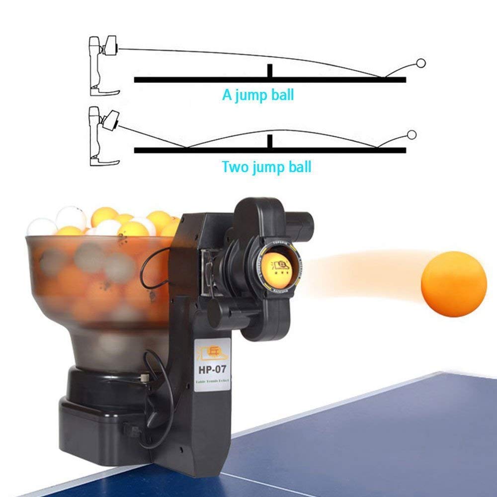 DONSU HP-07 36W Professional Ping Pong Ball Machine - Automatic Table Tennis Robot for Training & Practice | Perfect for Home, Club & Professional Use