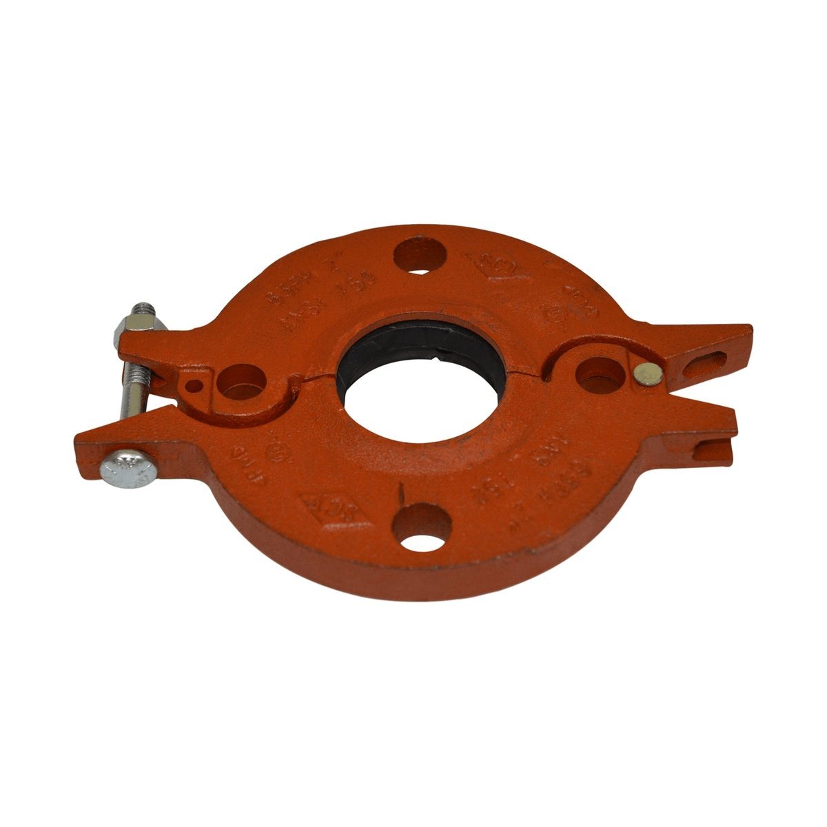 Grooved Hinged Flange Adapter - Durable Pipe Fitting for Plumbing & HVAC Systems - Perfect for Water Supply, Drainage & Industrial Applications
