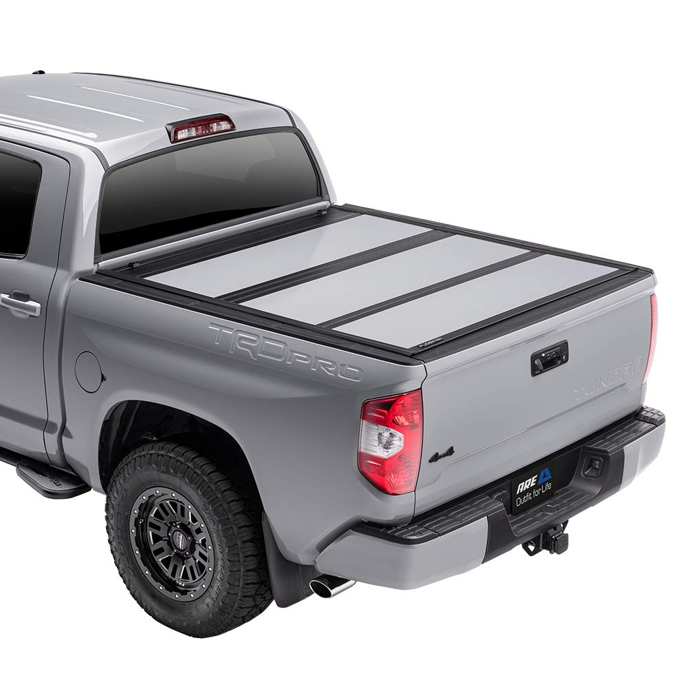 AR42008L-218 Fusion Painted Hard Fold Tonneau Cover for 2014-2021 Toyota Tundra 5'6