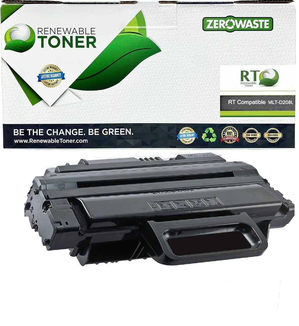 Samsung MLT-D208L Compatible Toner Cartridge - High Yield Replacement for SCX-5635/5635FN/5835FN Printers | MICR Certified for Check Printing | Ideal for Office & Banking Documents