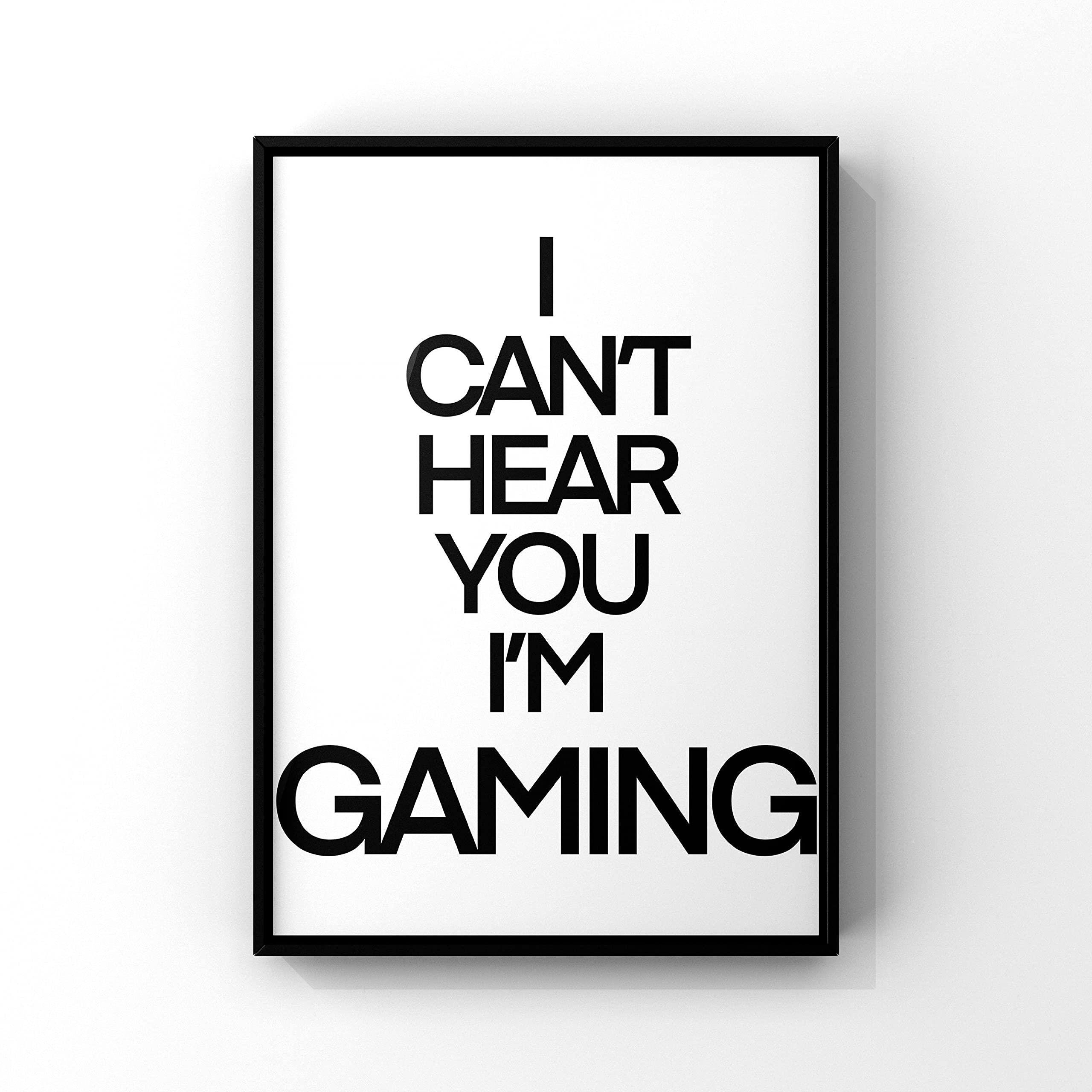 I Can't Hear You I'm Gaming