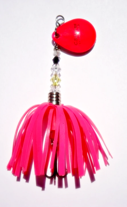 C.S. Lures #2 Inline Spinner - Premium Fishing Lure for Trout, Bass & Walleye - Perfect for Freshwater & Saltwater Fishing