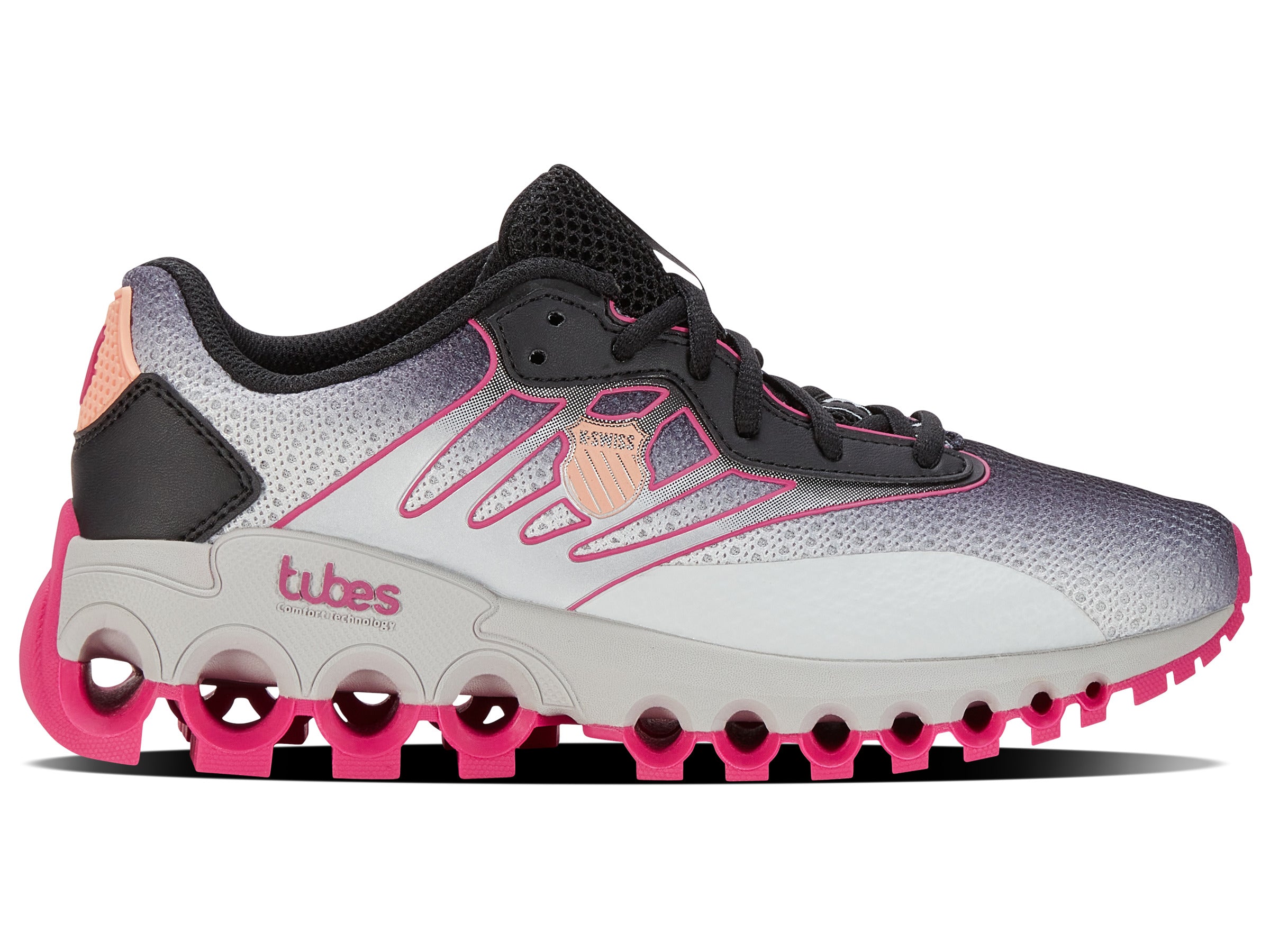 97924 056 M | Sport Tubes in Black, Dawn Blue & Fuchsia Purple - Perfect for Running, Gym & Outdoor Activities