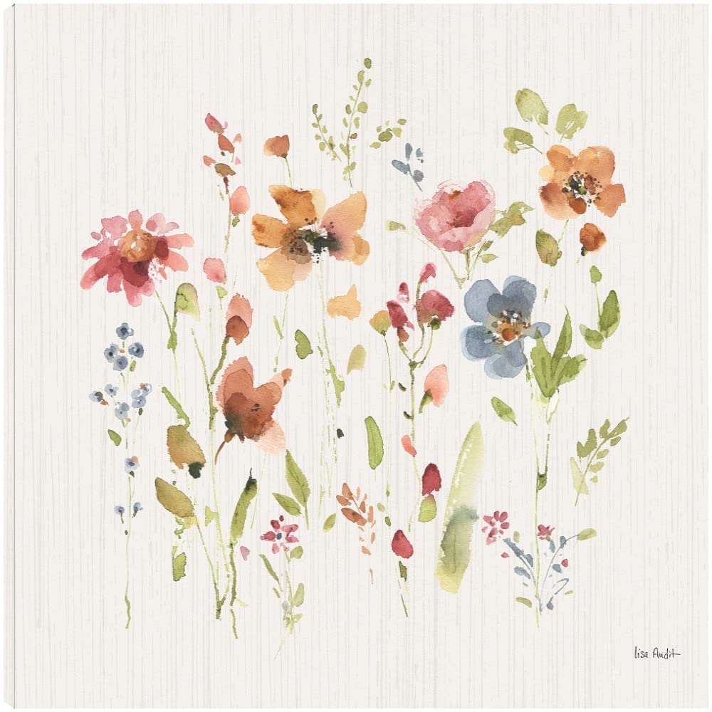 Time to Share VIII by Lisa Audit - Premium Fine Art Canvas Wall Decor for Living Room, Bedroom, Office & More - 37x37 Inch Ready-to-Hang Painting - Perfect for Home, Office & Commercial Spaces