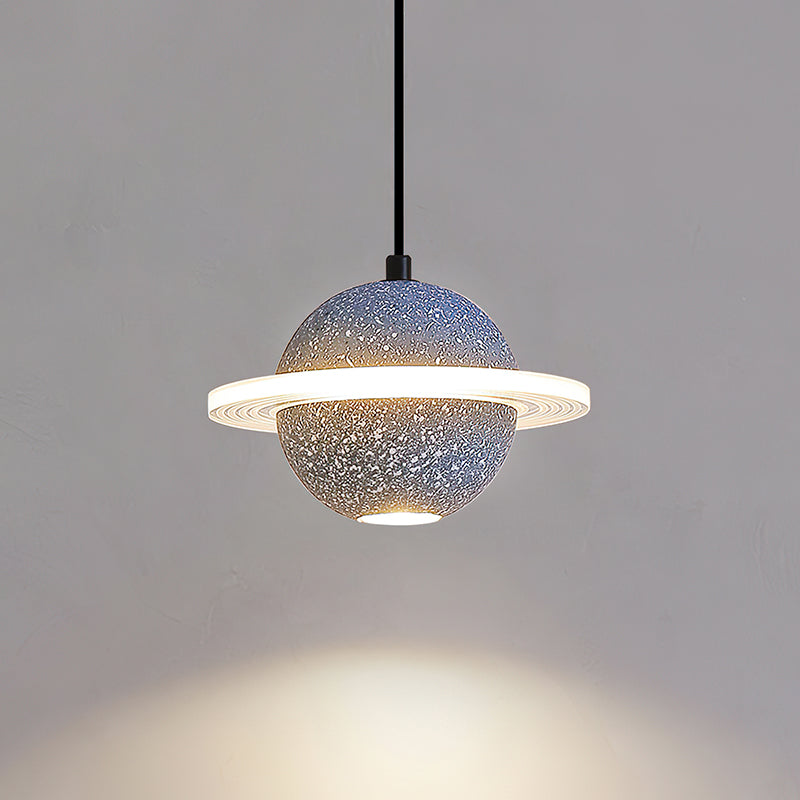 Artsy Planet Pendant Light - Modern Celestial Ceiling Fixture for Bedroom, Living Room & Nursery Decor | Solar System Inspired Lighting for Home & Office