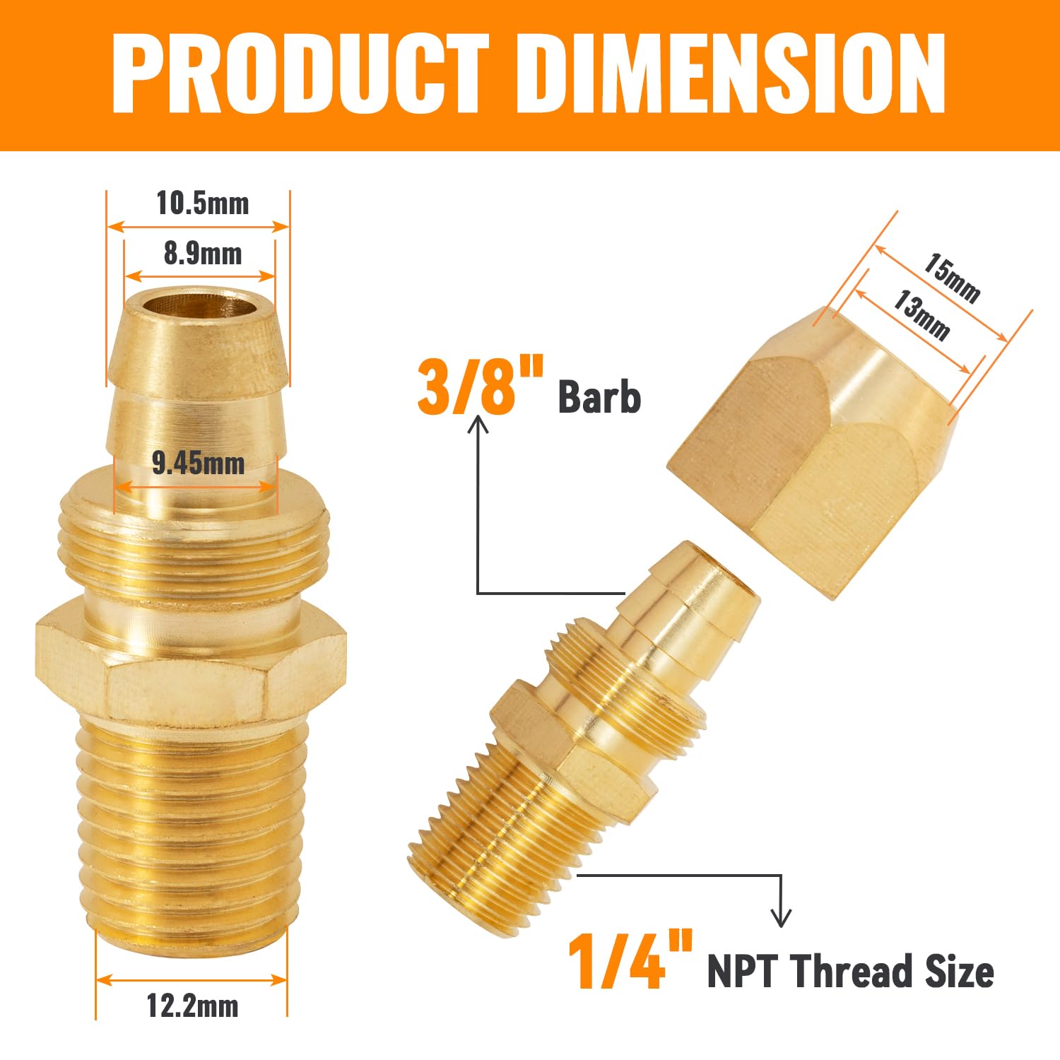 SUNGATOR 12-Pack 3/8