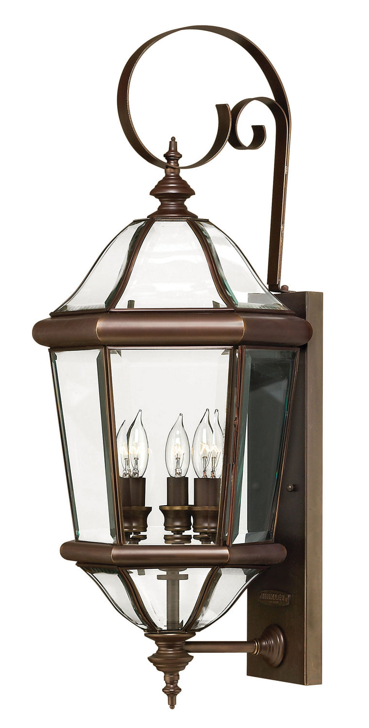Augusta LED Wall Mount Light Fixture in Copper Bronze - Modern Dimmable Sconce for Bedroom, Living Room & Hallway Lighting