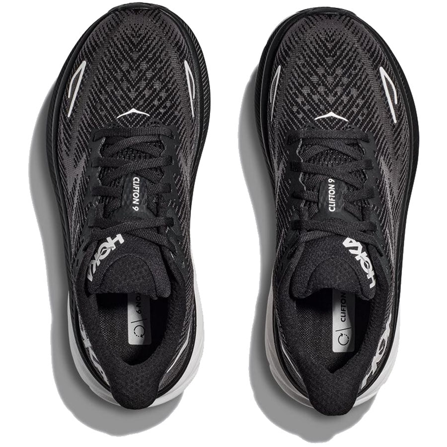 HOKA ONE ONE Women's Clifton 9 Wide Running Shoes - Lightweight Cushioned Sneakers for Road Running, Jogging & Everyday Comfort