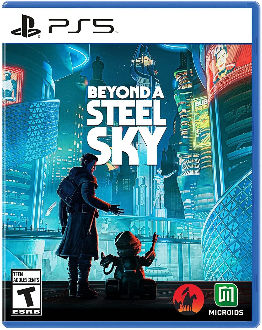 Beyond A Steel Sky - Standard Edition for PlayStation 5 (PS5) | Cyberpunk Adventure Game | Perfect for Sci-Fi Fans & Action RPG Lovers