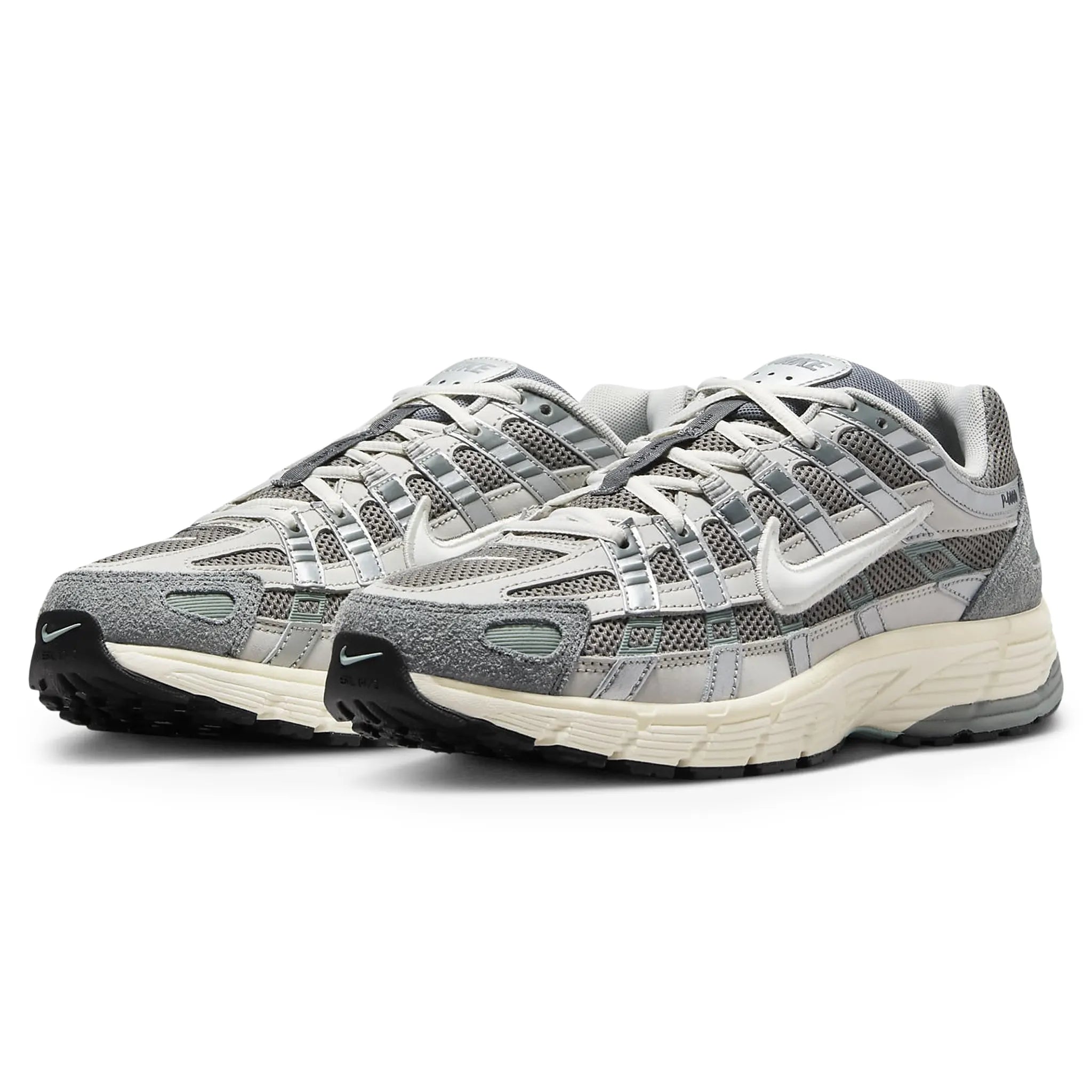 Nike P 6000 Flat Pewter Running Shoes for Men - Lightweight Comfortable Sneakers for Jogging, Gym Workouts & Casual Wear