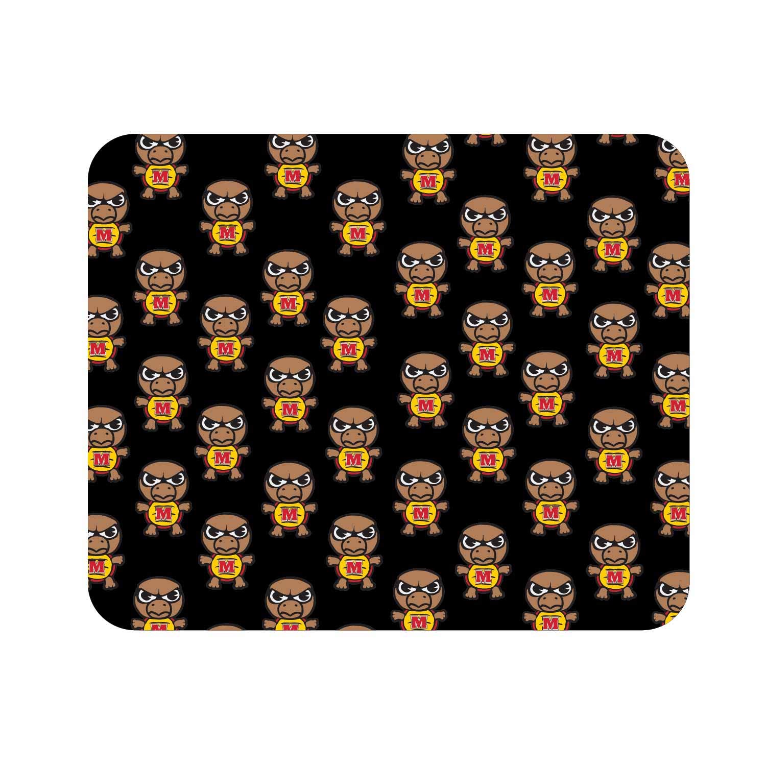 OTM Essentials University of Maryland Standard Fabric Mouse Pad - Desk Accessories & Gaming Mouse Mat with Tokyodachi Mascot - Perfect for Office, Home & Gaming Setup