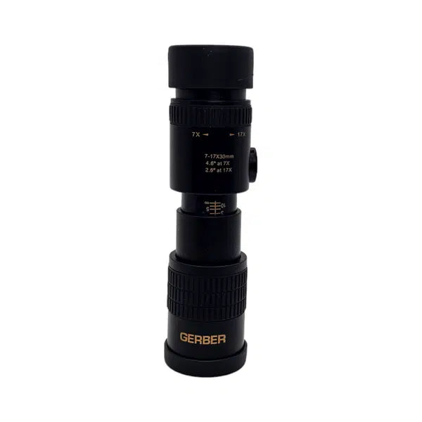 Gerber Zoom 17 7x30 Monocular - Compact High Power Monocular Telescope for Bird Watching, Hunting, Hiking & Outdoor Adventures