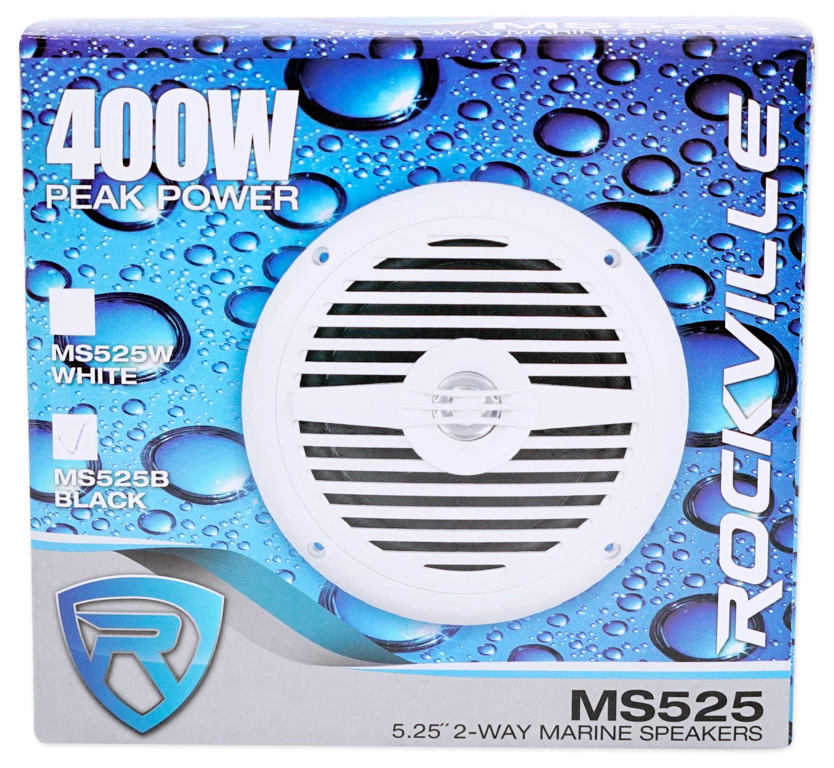MB Quart RVM2.0 2-Zone RV Stereo with Bluetooth & Rockville MS525B 5.25