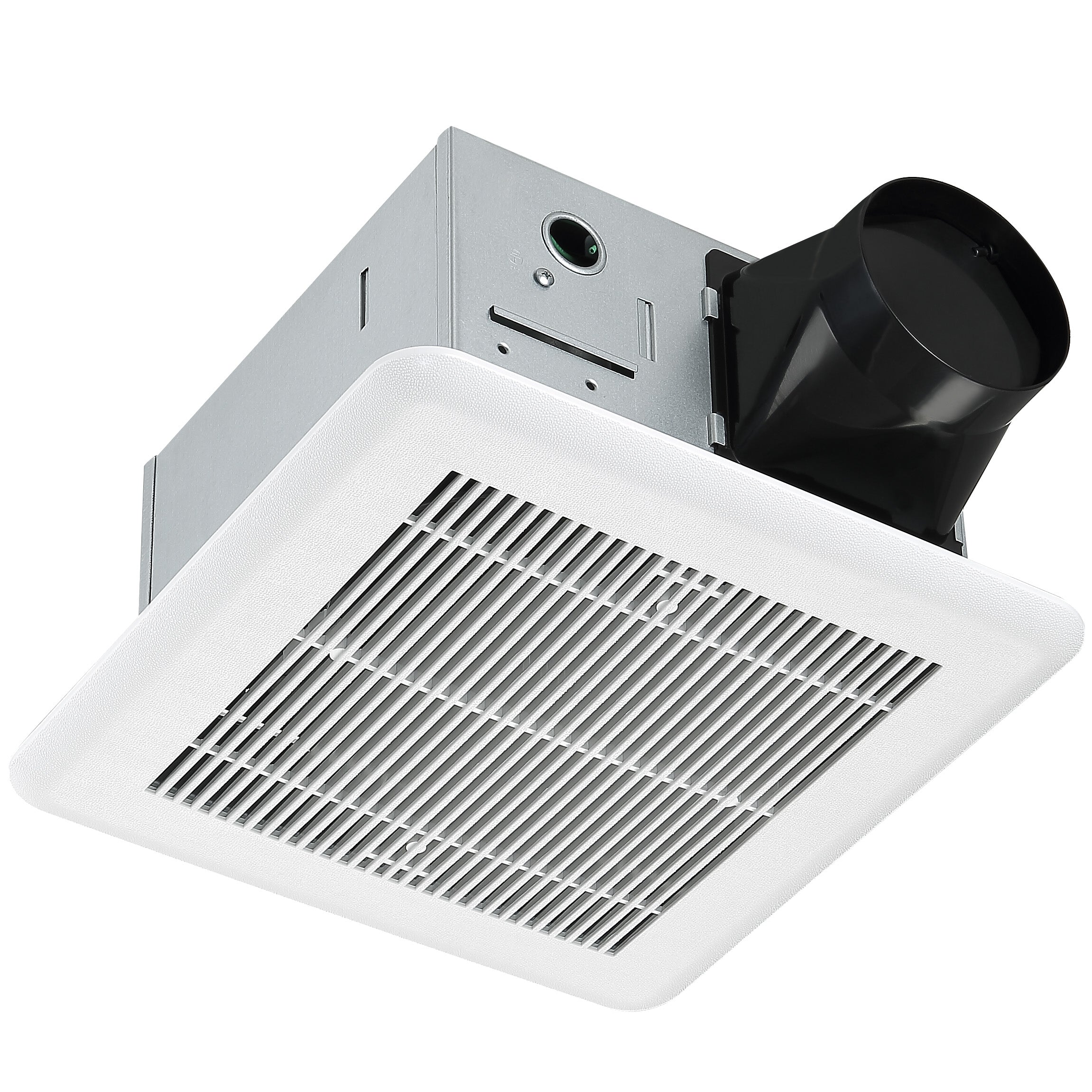 Roomside 110 CFM ENERGY STAR Certified Bathroom Exhaust Fan - Quiet Ventilation for Moisture & Odor Removal - Perfect for Bathrooms, Laundry Rooms & Small Kitchens
