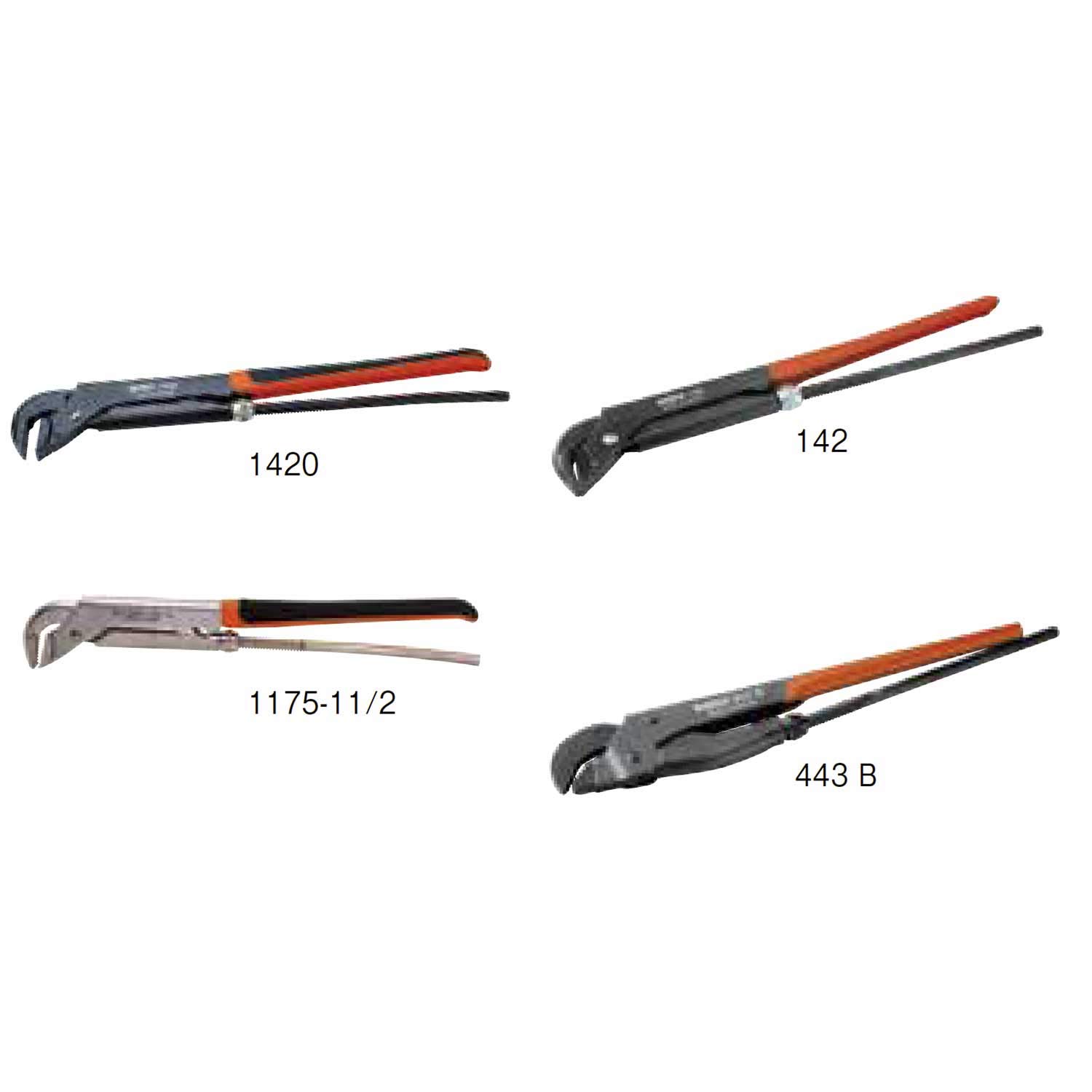 Bahco 144 Universal Pipe Wrench 28-3/8-Inch - Heavy Duty Adjustable Plumbing Tool for DIY & Professional Use in Home Repairs, Construction & Industrial Applications
