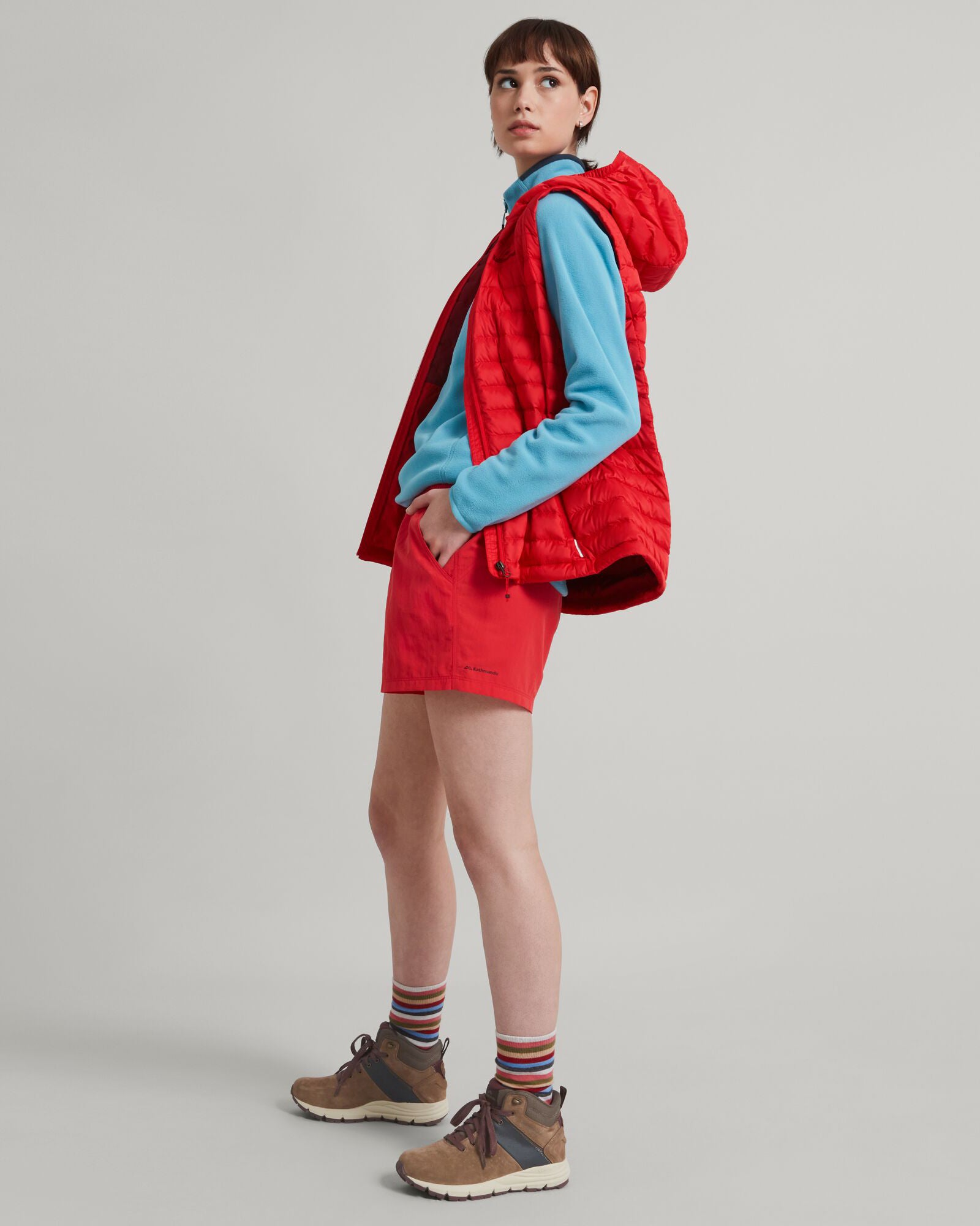 Women's EVRY Day 4 Inch Shorts - Signal Red | Comfortable Casual Shorts for Everyday Wear, Gym, Running & Summer Outfits