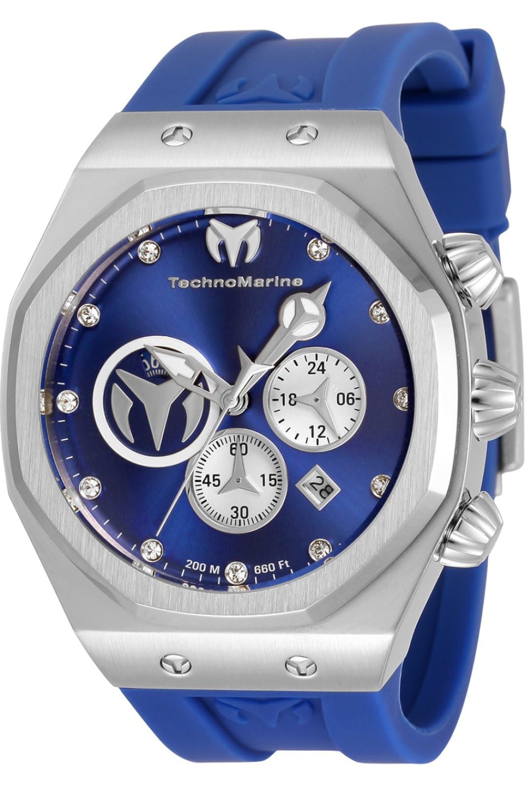 Technomarine Men's Reef Sun TM-520001 Quartz Watch - Waterproof Durable Stainless Steel Watch for Swimming, Diving & Outdoor Activities