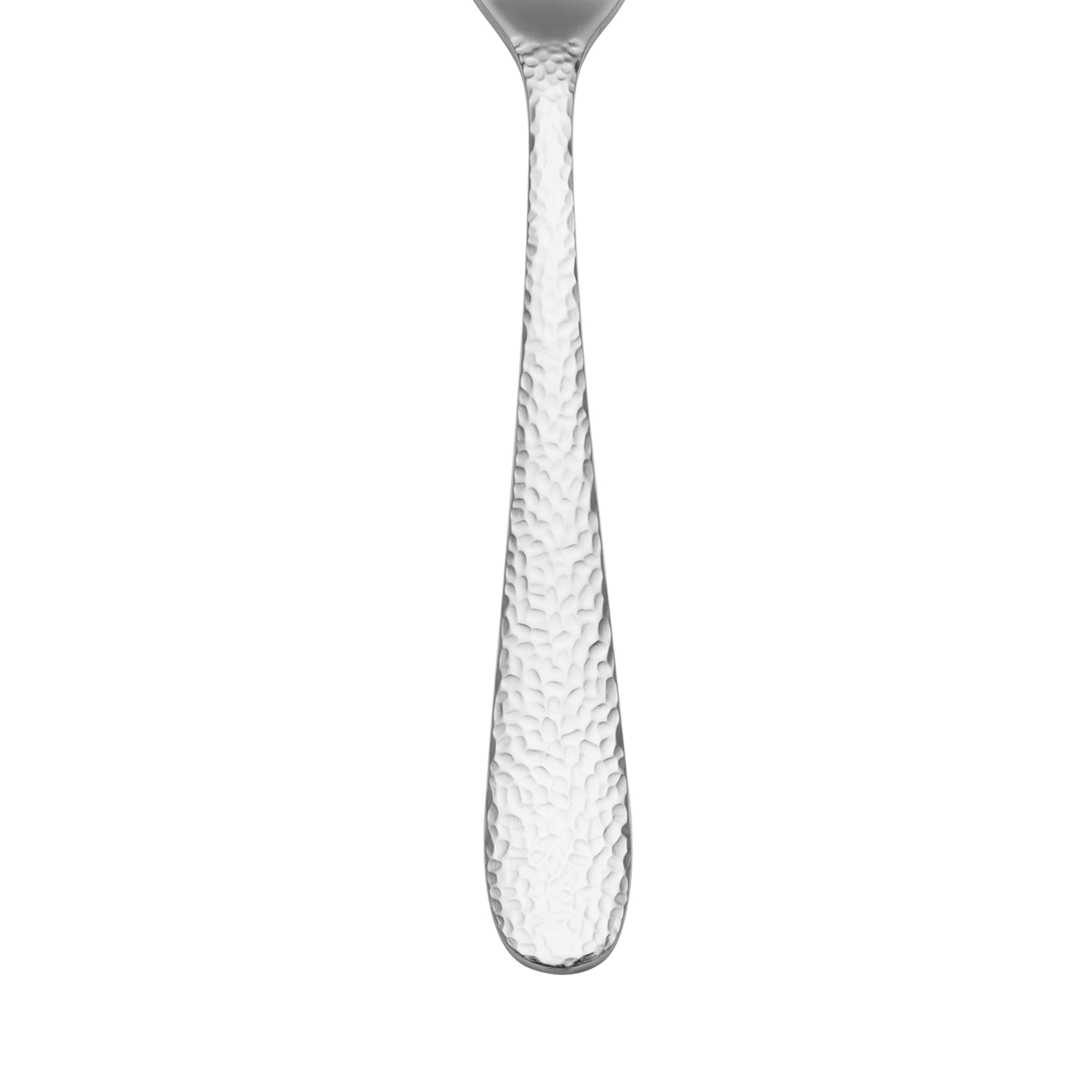 Hammered Stainless Steel Flatware Set - 20 Piece Mirror Finish Dining Utensils for Formal Dinners & Special Occasions