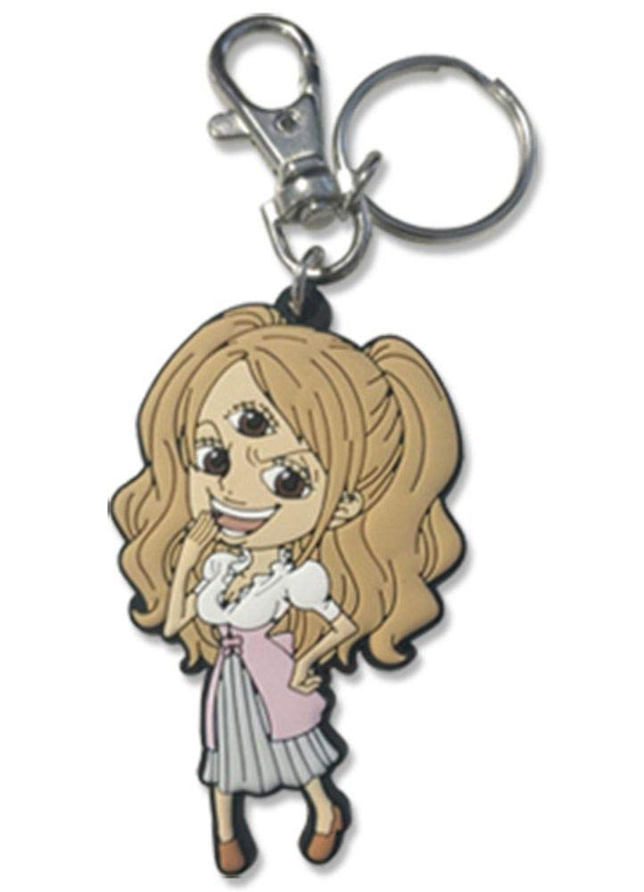 One Piece Anime Pudding PVC Keychain 2.5