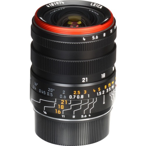 Leica Wide Angle Tri Elmar M 16-18-21mm f/4 ASPH Manual Focus Lens for M-Mount Cameras - Perfect for Landscape, Architecture & Travel Photography