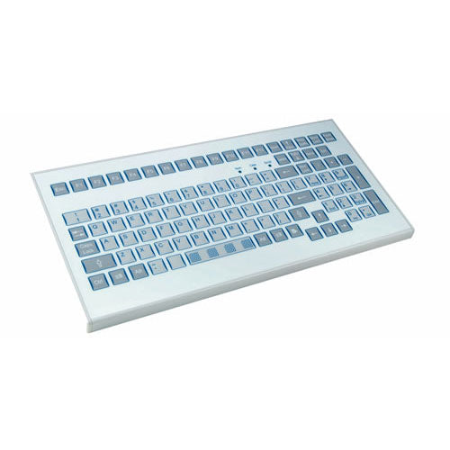 InduKey TKS 104a KGEH Mechanical Gaming Keyboard - Wired USB Keyboard with RGB Backlit for PC, Mac, Laptop - Perfect for Gaming, Typing, and Office Work