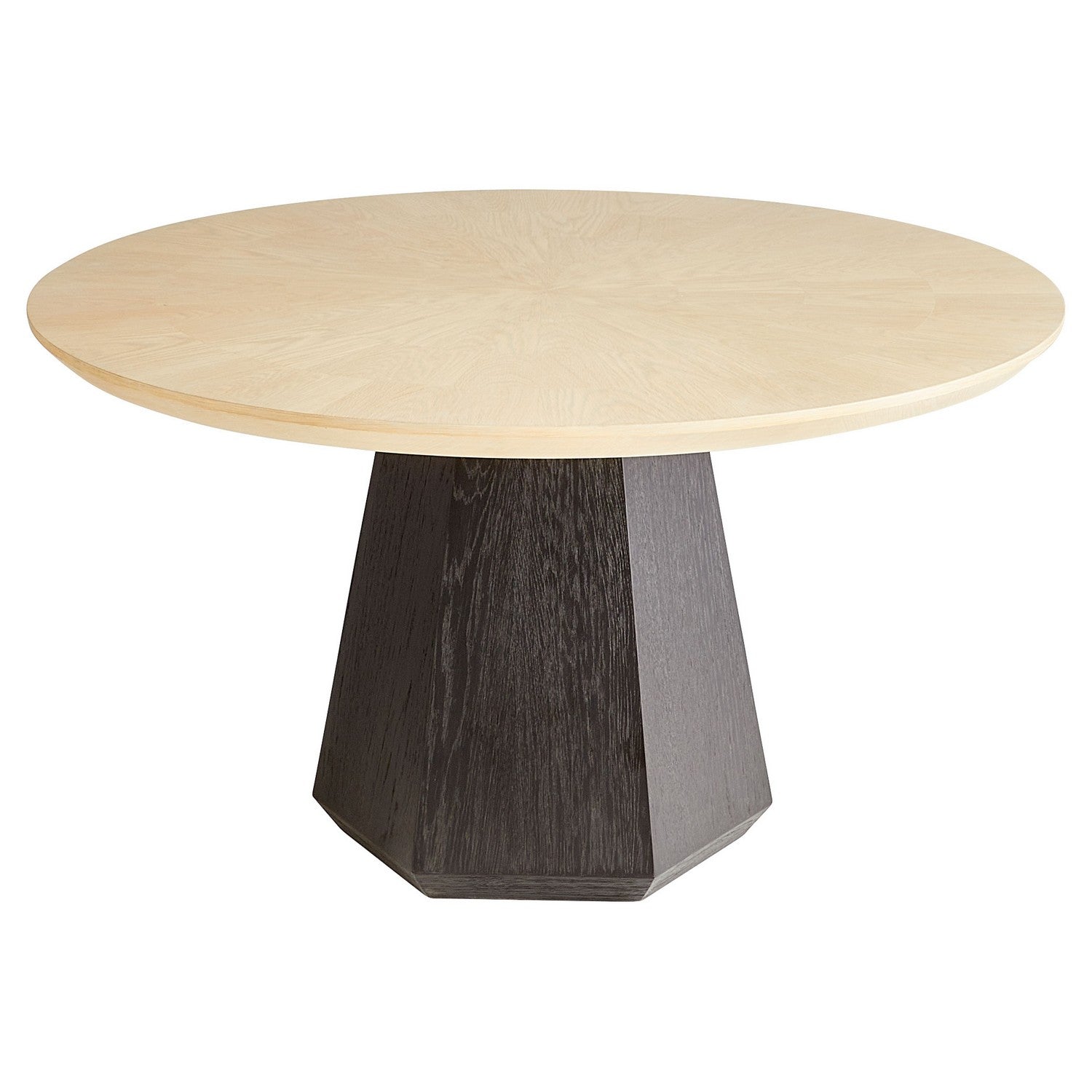 Cyan Design 11577 Lamu Dining Table - Natural & Black Wooden Dining Table for Kitchen, Dining Room, and Outdoor Patio