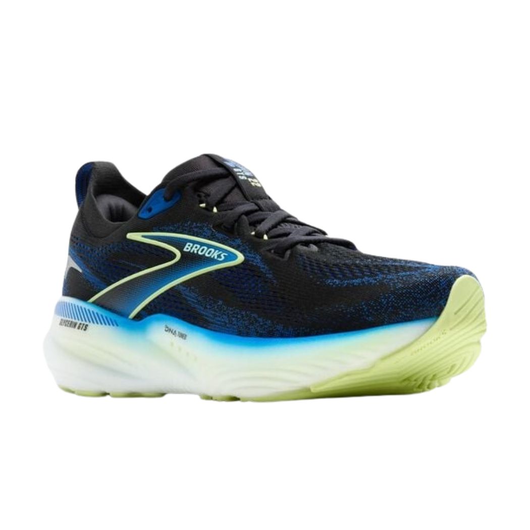 Brooks Glycerin GTS 22 Men's Running Shoes - Premium Cushioned Stability Sneakers for Jogging, Walking & Gym Workouts - Ideal for Road Running & Daily Training