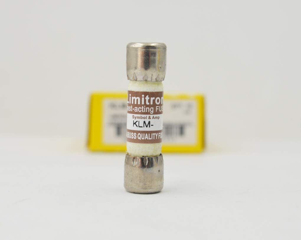 Eaton Bussmann KLM-3 Fast Acting Fuse - Limitron Series - Circuit Protection for Electronics, Appliances & Industrial Equipment - Perfect for Home, Office & Factory Use
